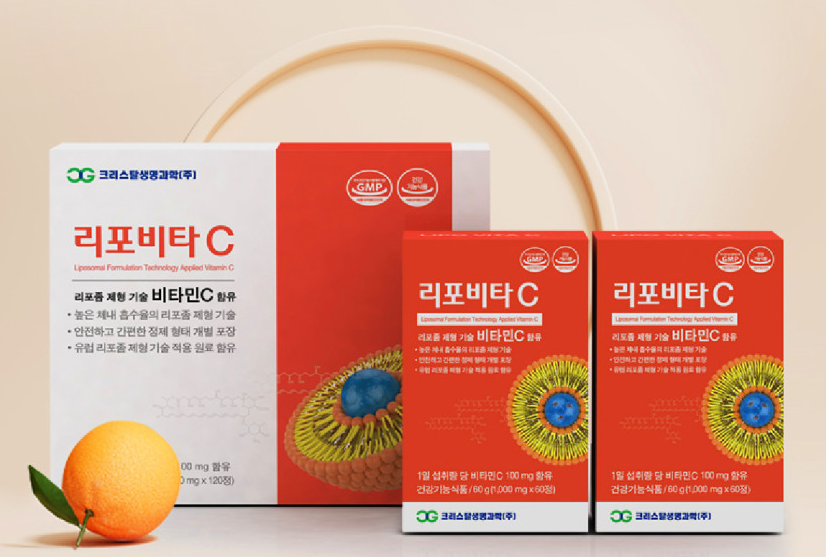 리포비타C(리포좀 비타민C100%) 60T*2